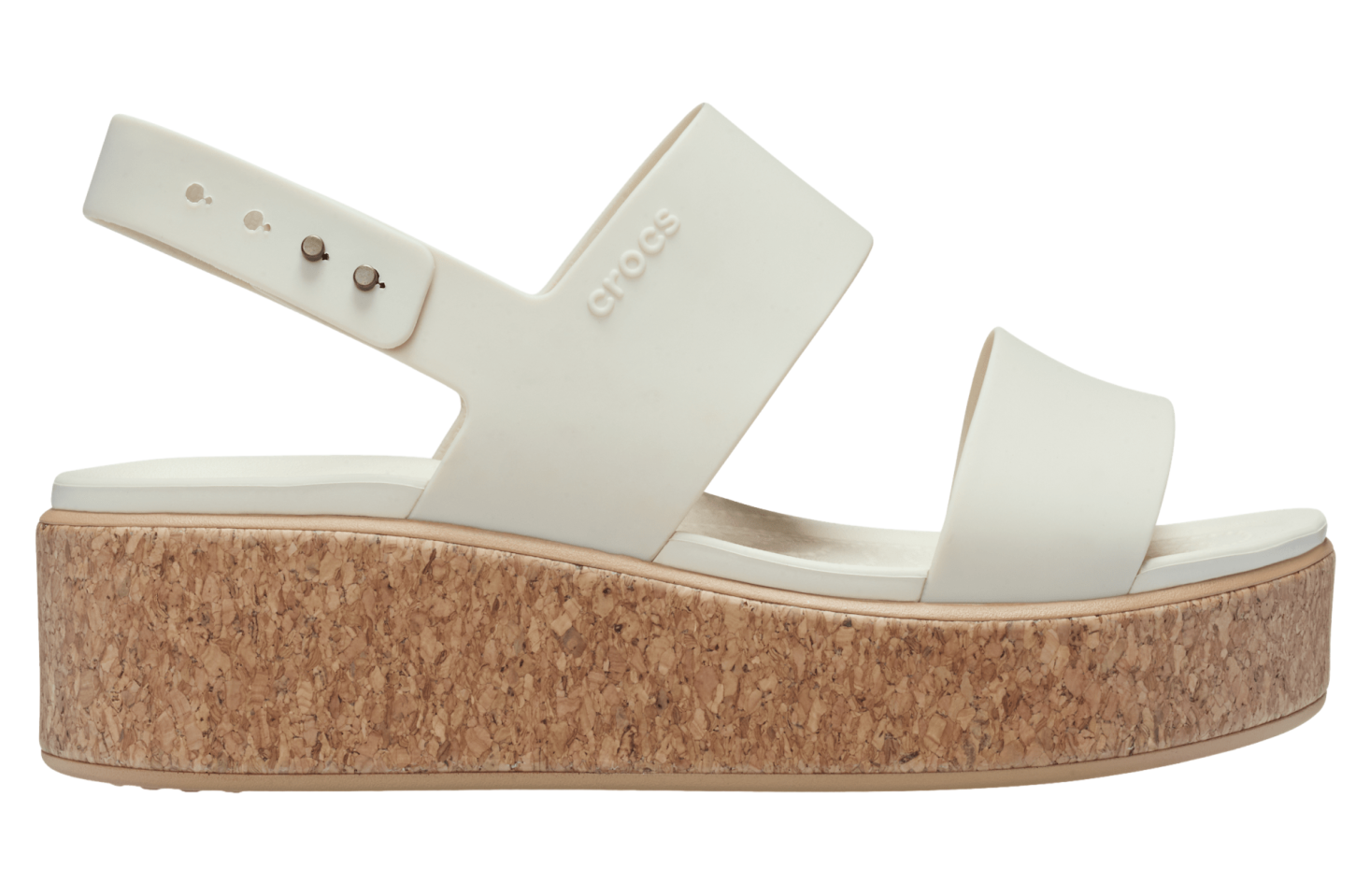 Crocs Brooklyn Cork Low Wedge WMNS Frappé