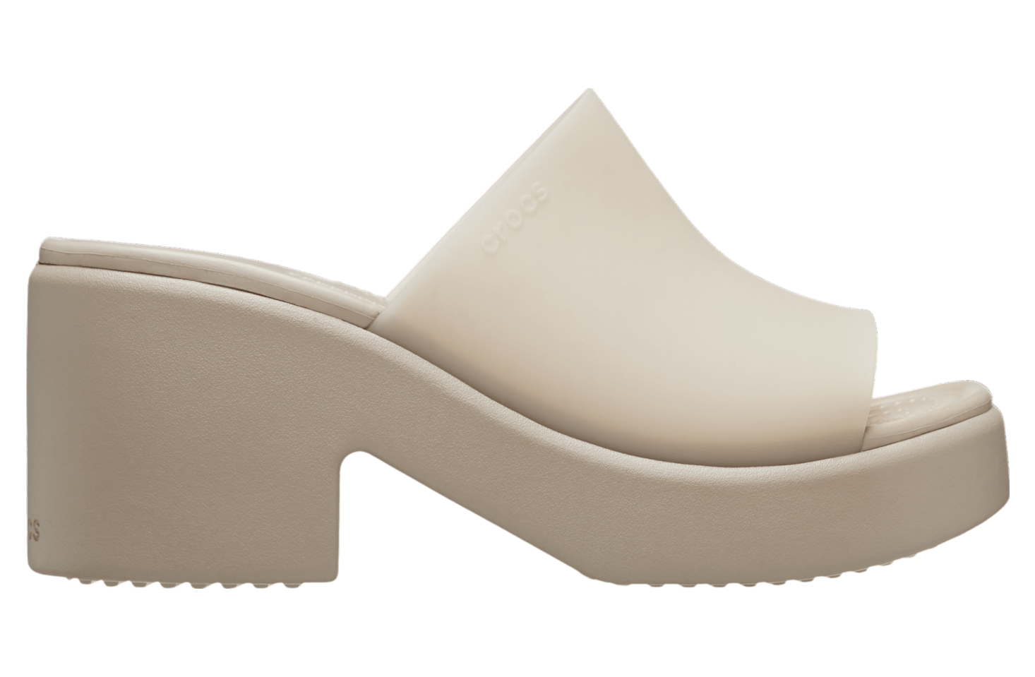 Crocs Brooklyn Frosted Slide Heel WMNS Taupe