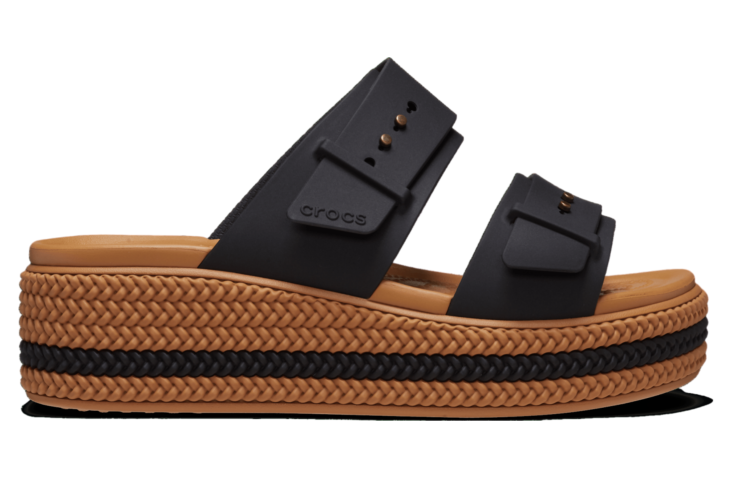 Crocs Brooklyn Woven Buckle WMNS Black