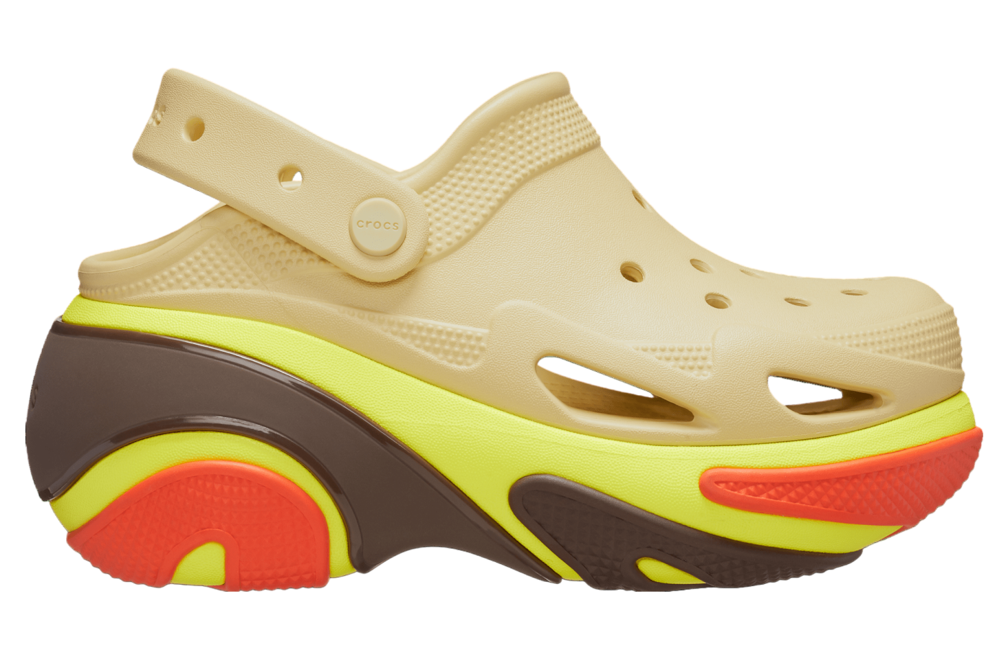 Crocs Bubble Crush Clog Sesame