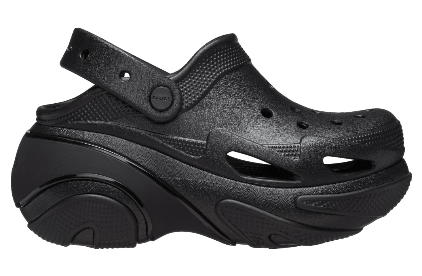 Crocs Bubble Crush Clog Triple Black