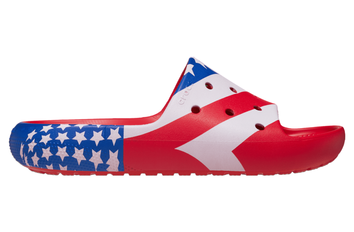 Crocs Classic American Flag Slide 2.0 Multi