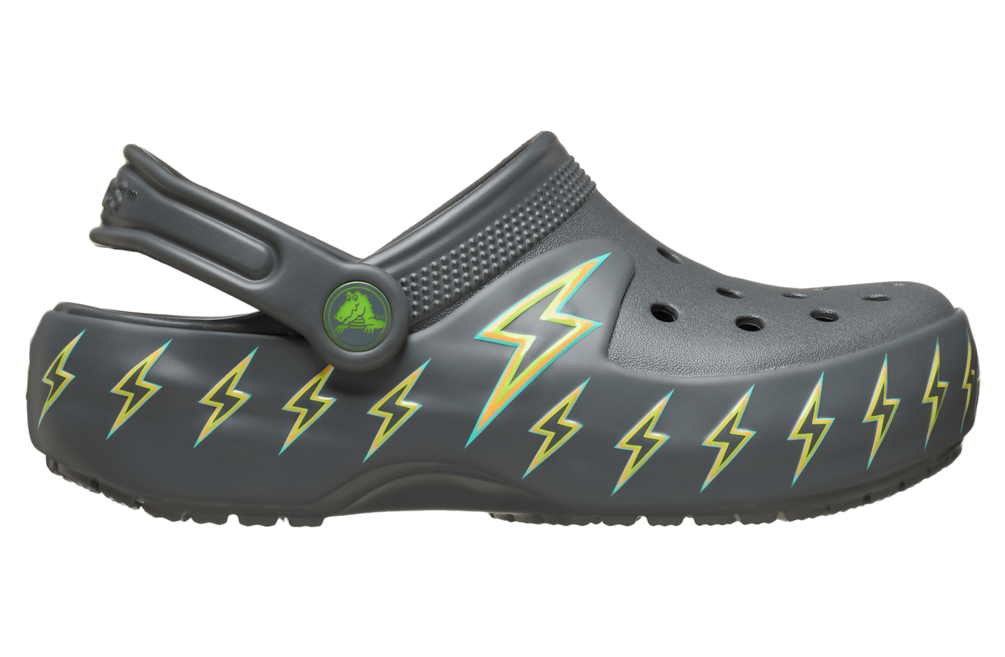 Crocs Classic Bolt Lights Clog GS Carbon