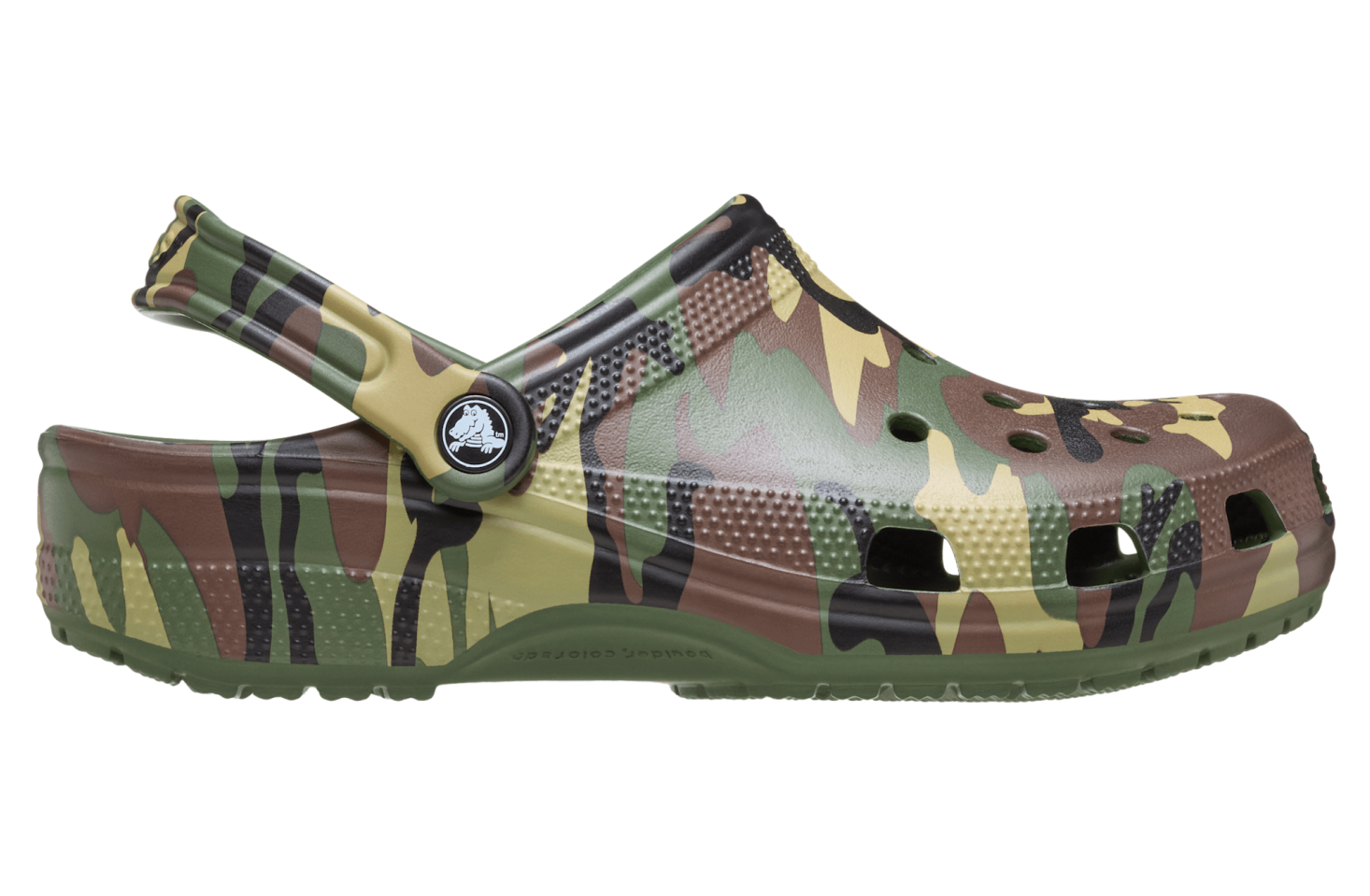 Crocs Classic Camouflage Clog Army Green / Multi