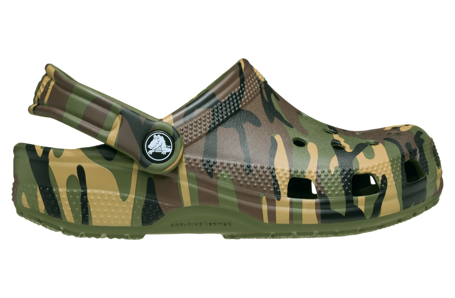 Crocs Classic Camouflage Clog GS Army Green / Multi