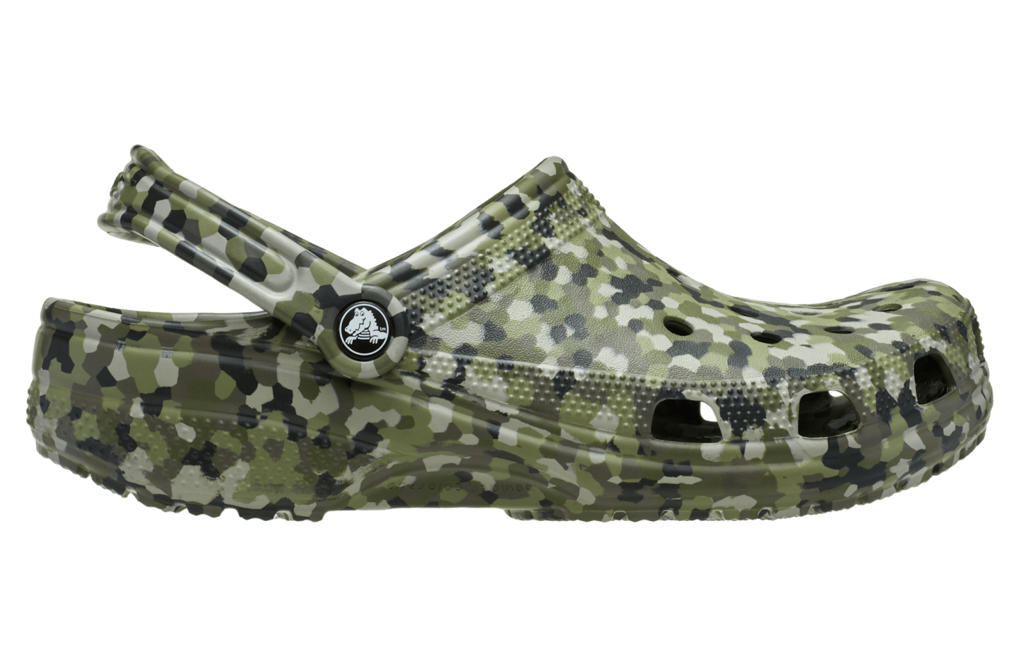 Crocs Classic Confetti Clog Army Green / Multi