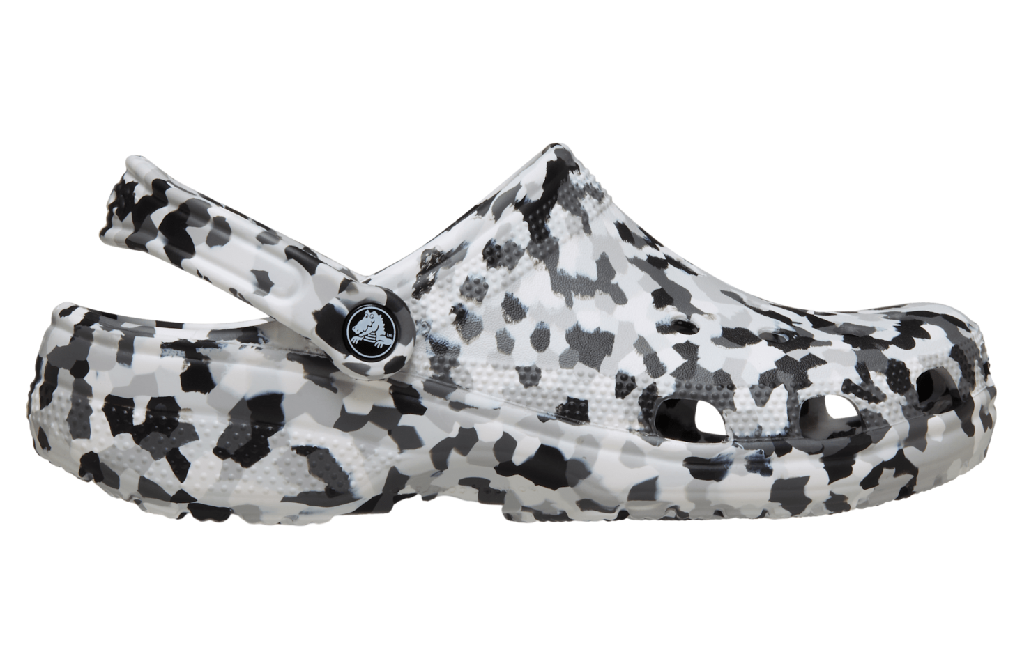 Crocs Classic Confetti Clog Black / White