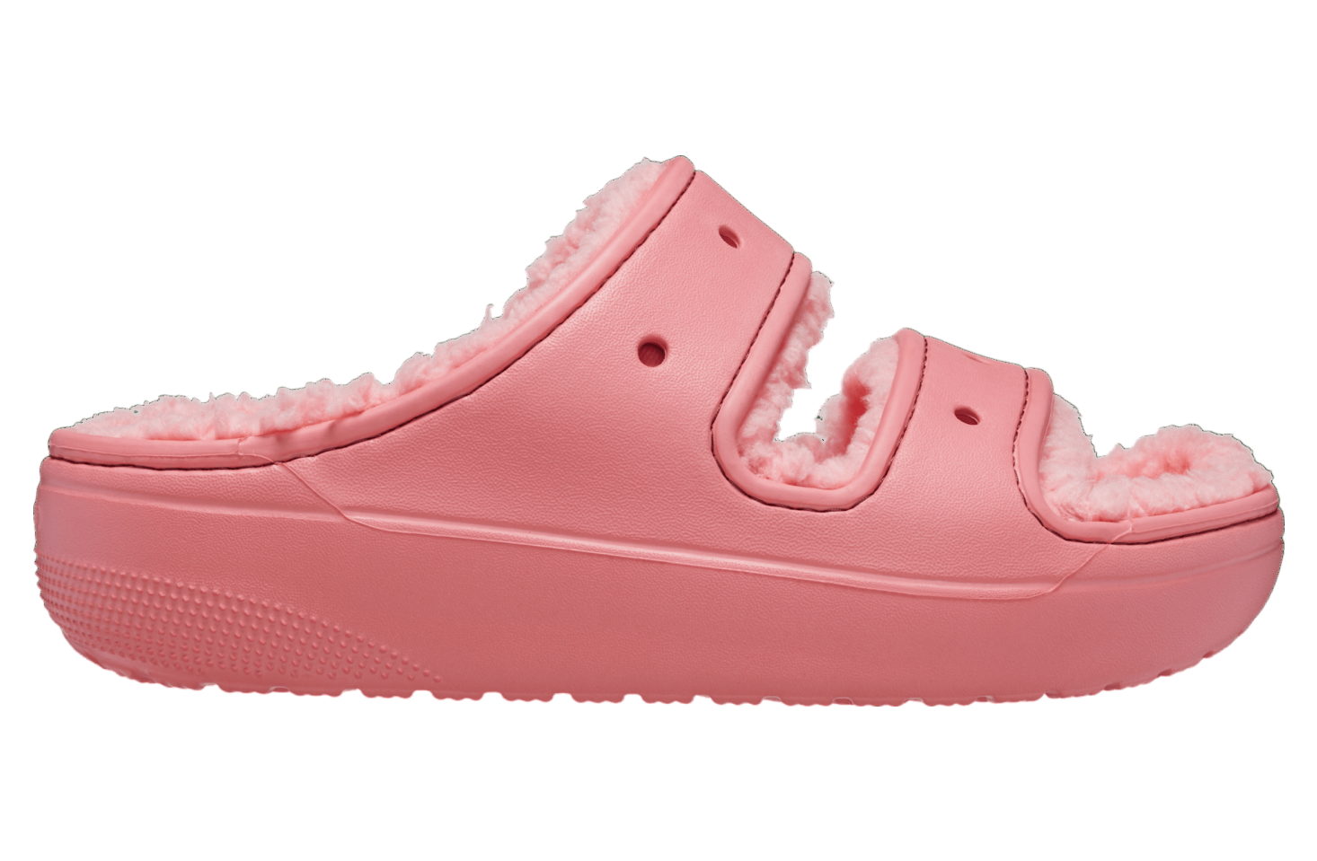 Crocs Classic Cozzzy Sandal Hot Blush