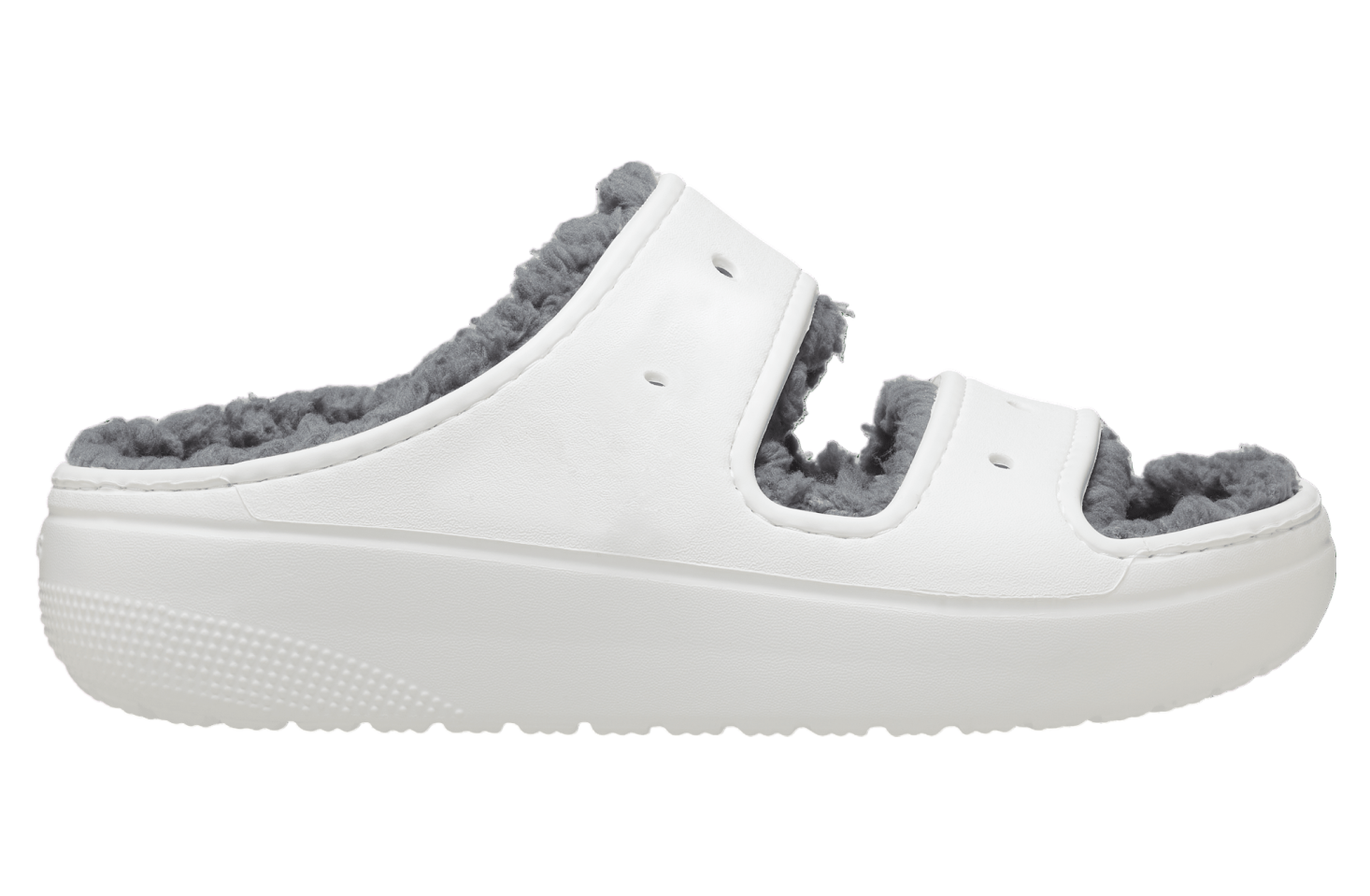 Crocs Classic Cozzzy Sandal White