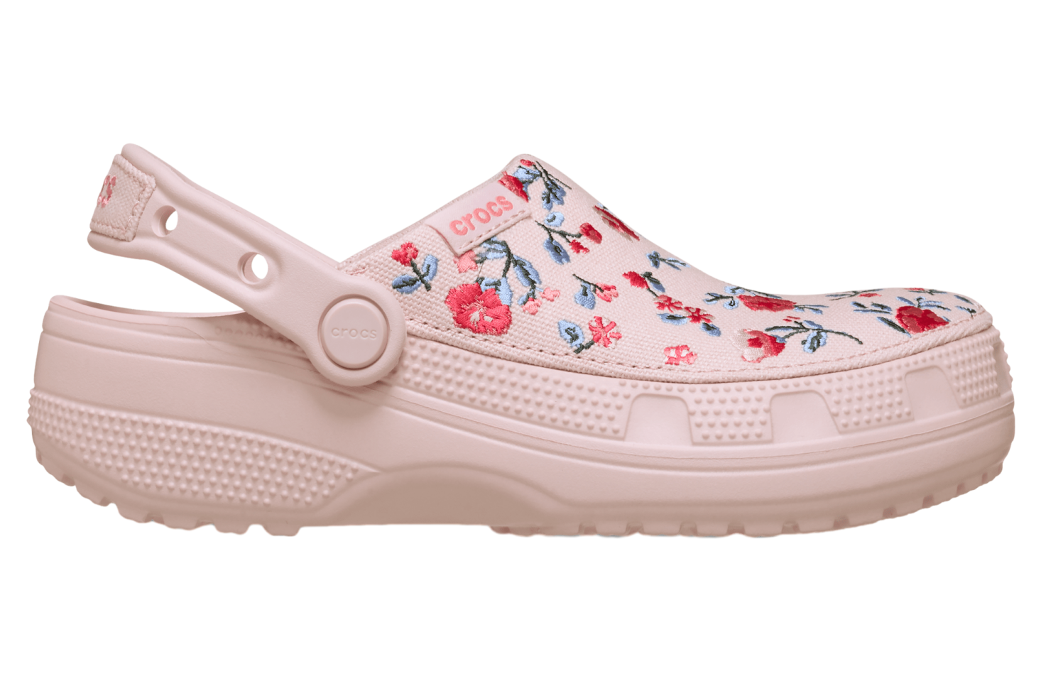 Crocs Classic Crafted Floral Clog Cotton Candy