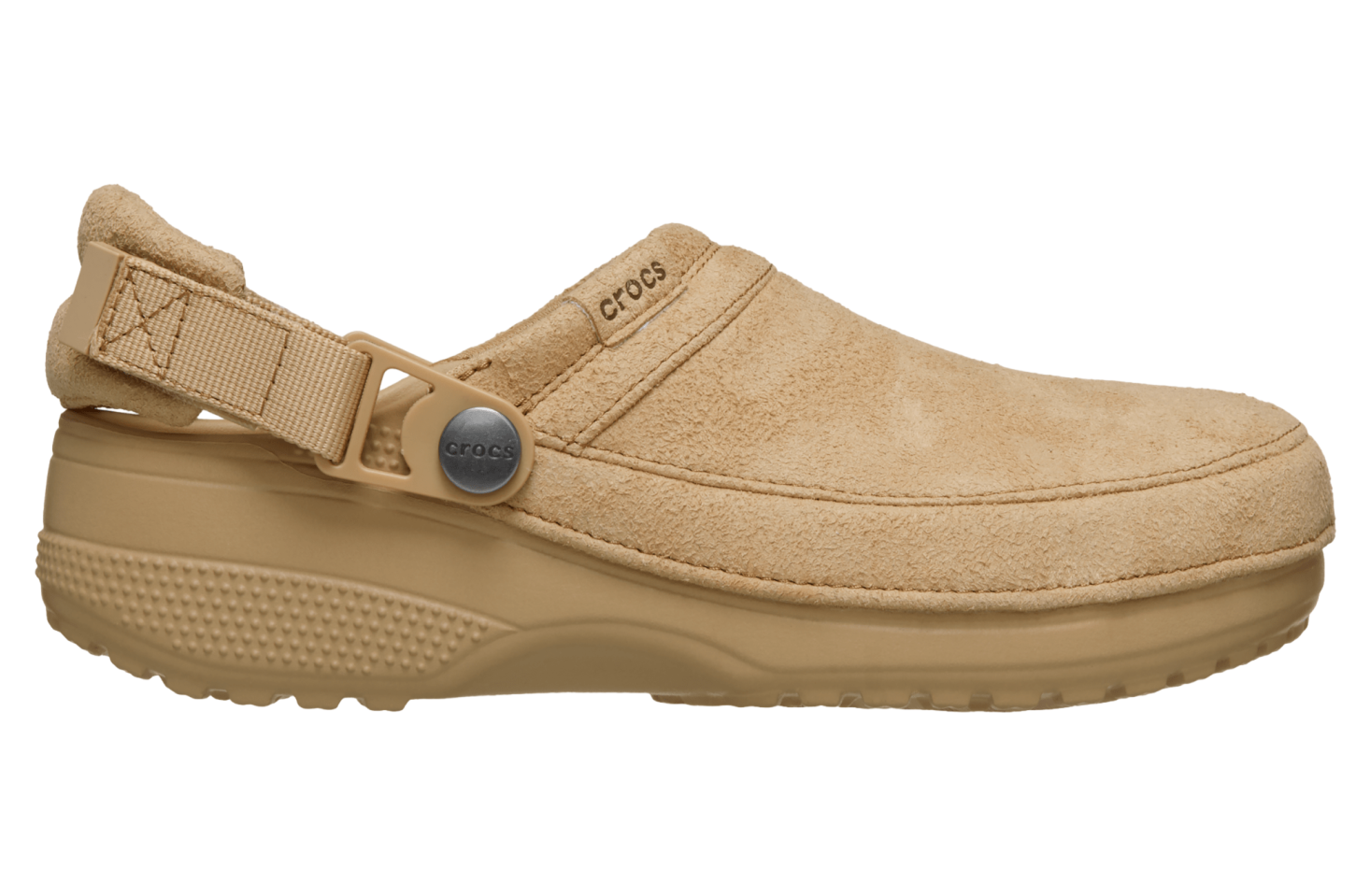 Crocs Classic Crafted Vegan Suede Clog Cashew