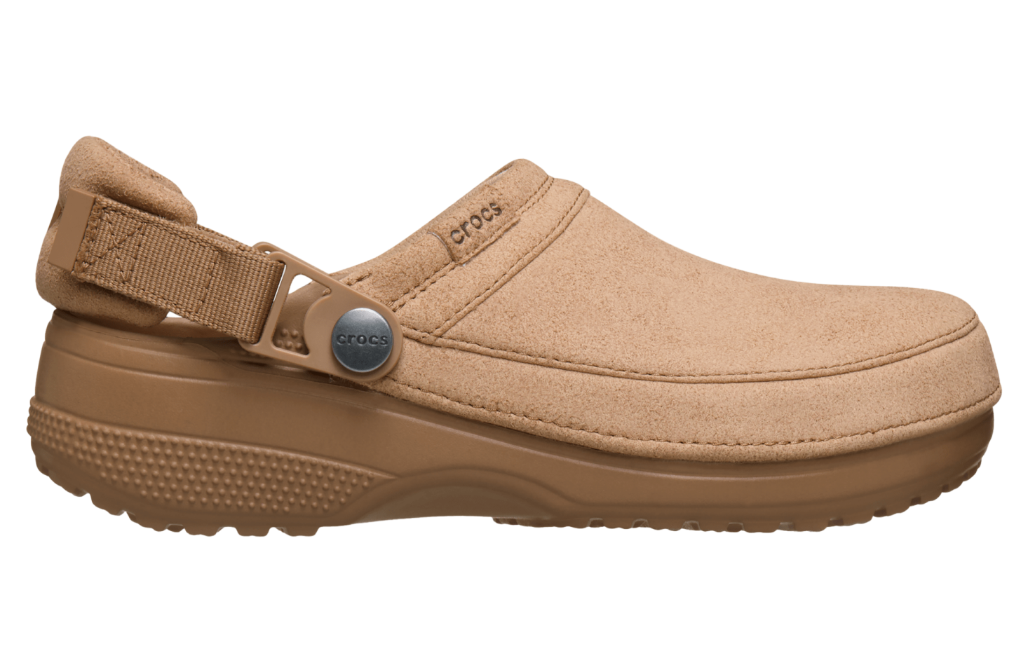 Crocs Classic Crafted Vegan Suede Clog Milk Chocolate