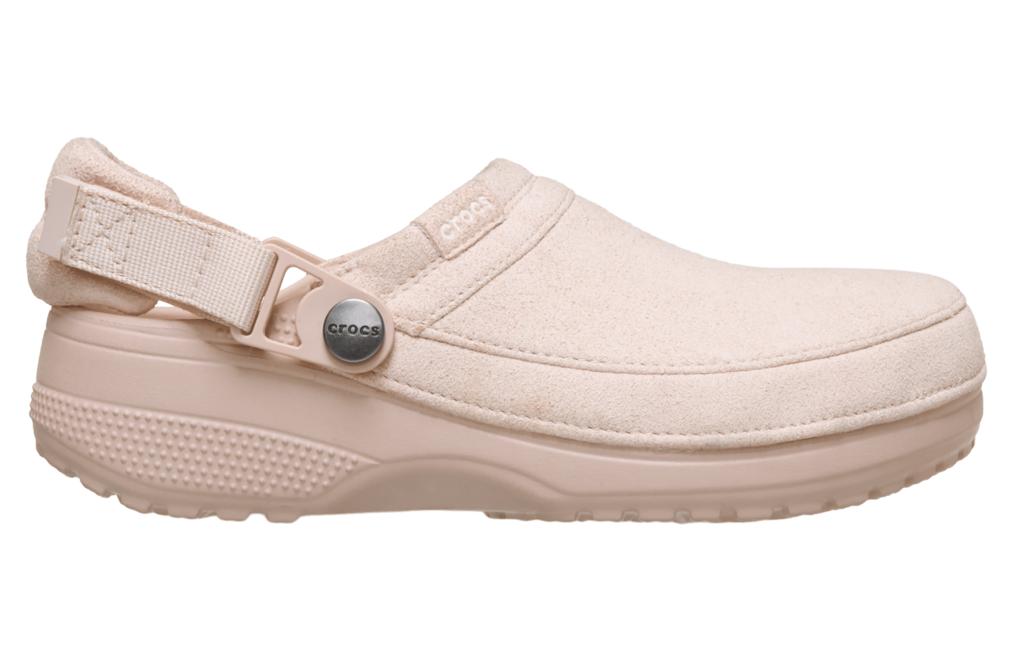 Crocs Classic Crafted Vegan Suede Clog Quartz