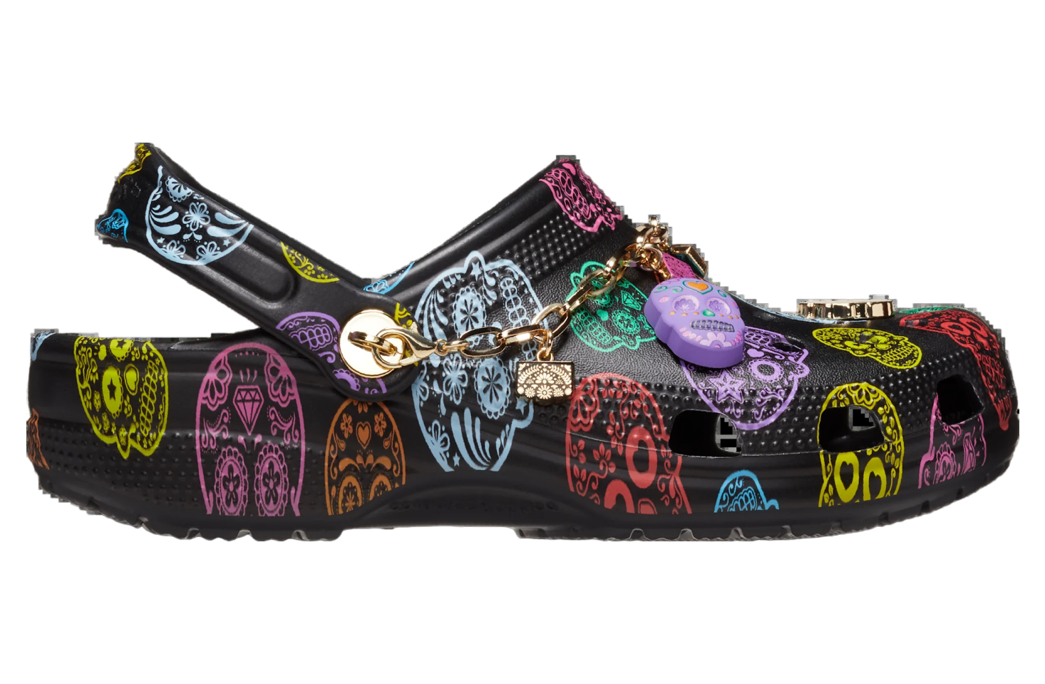 Crocs Classic Día de Muertos Clog Black / Multi