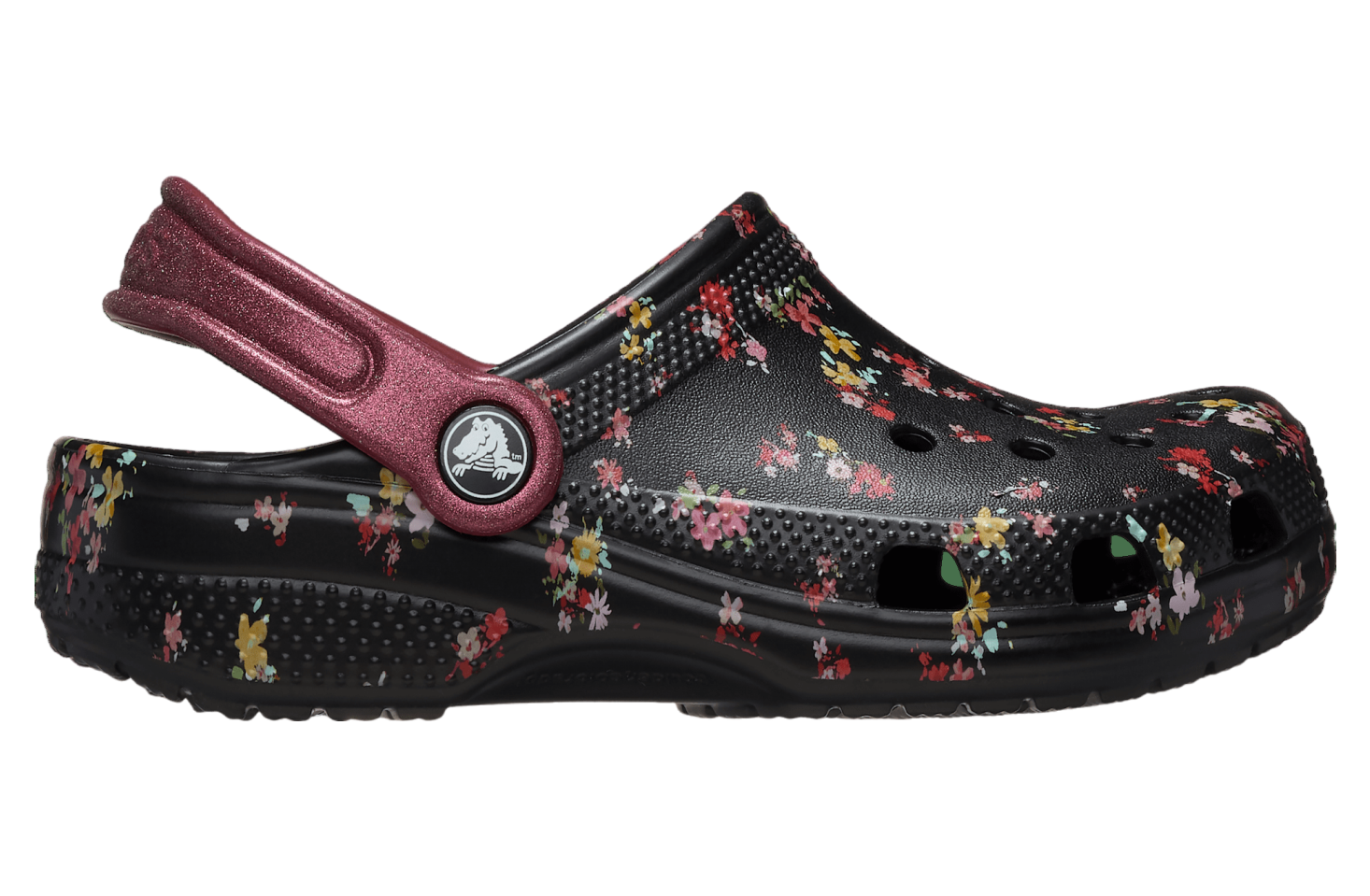 Crocs Classic Ditsy Floral Clog GS Black / Multi