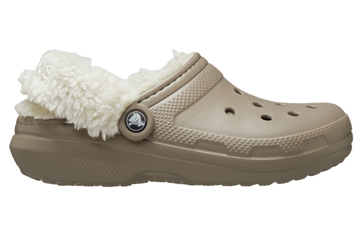 Crocs Classic Fleece Lined Clog Mushroom