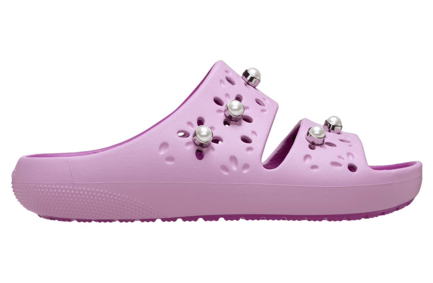 Crocs Classic Floral Cutout Elevated Sandal 2.0 Hydrangea