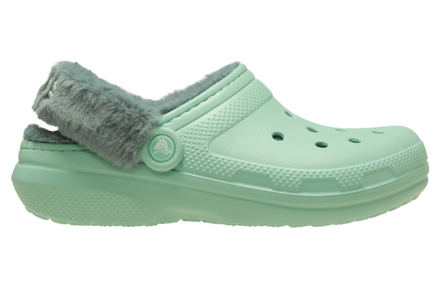 Crocs Classic Fuzz Lined Clog Spearmint