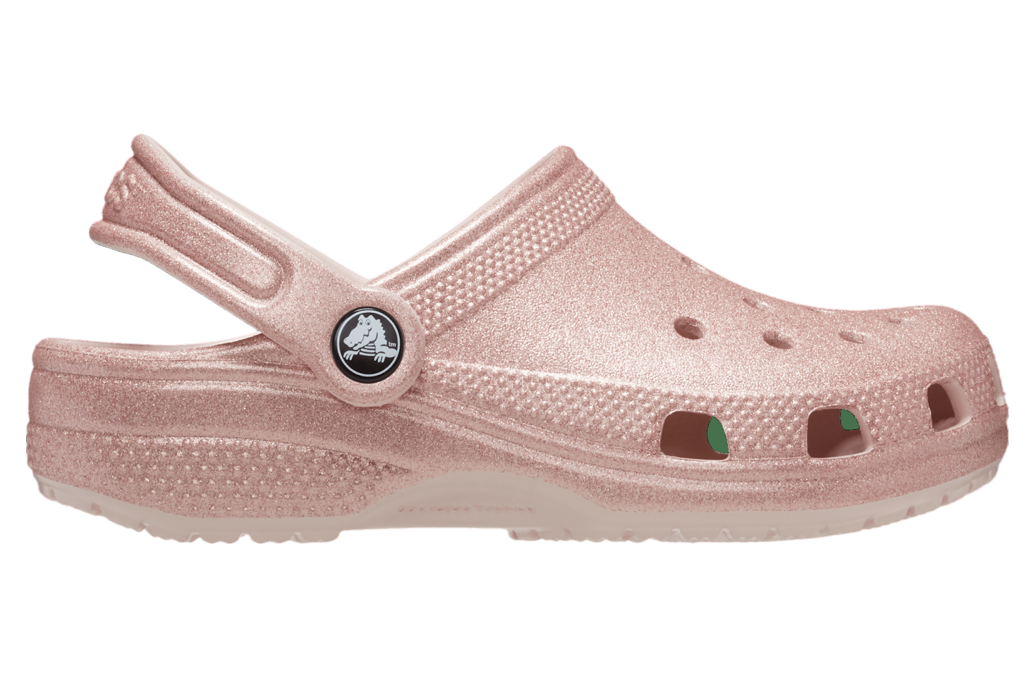 Crocs Classic Glitter Clog GS Quartz Glitter