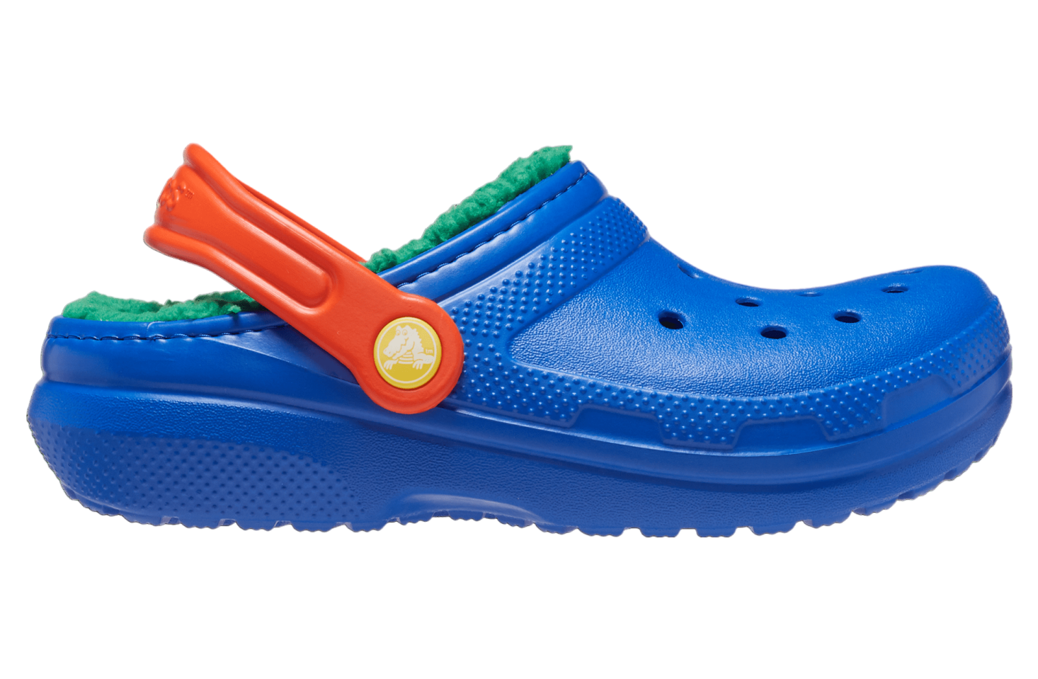 Crocs Classic Lined Clog GS Blue Bolt / Multi