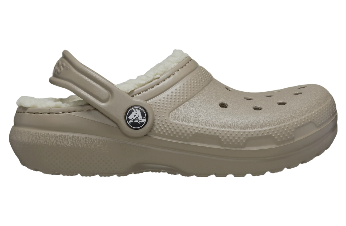 Crocs Classic Lined Clog GS Mushroom / Bone