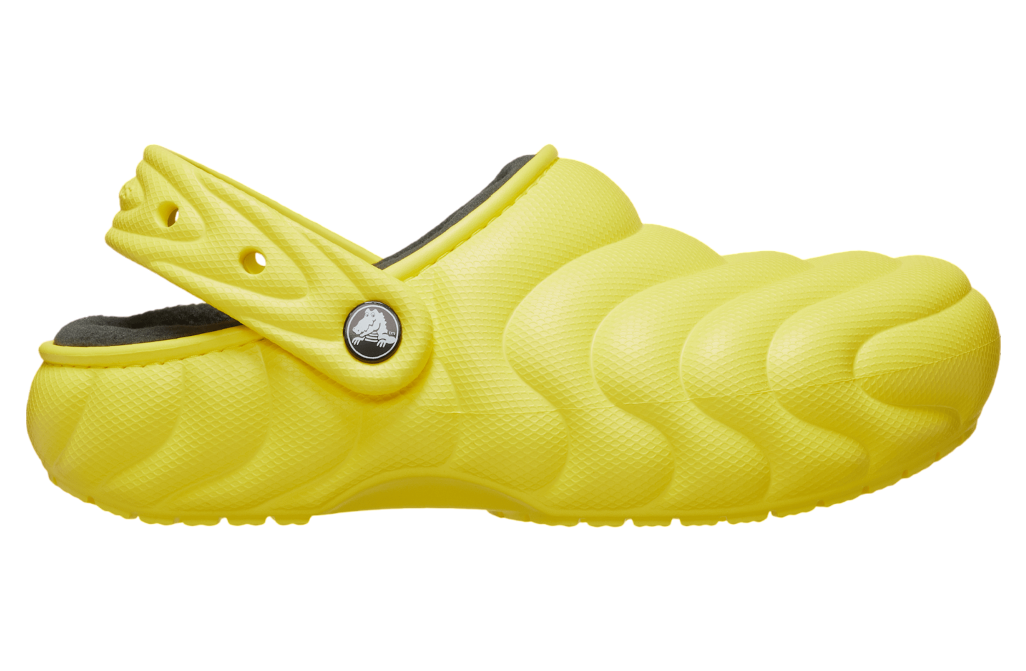 Crocs Classic Lined Overpuff Clog Cyber Yellow