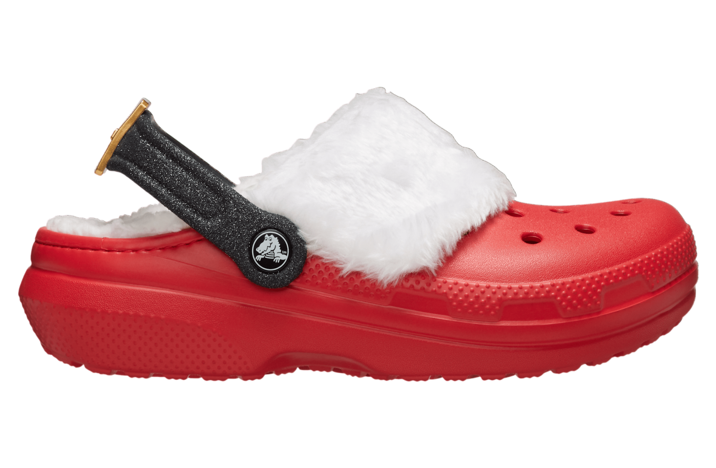 Crocs Classic Lined Santa Clog Varsity Red / Multi