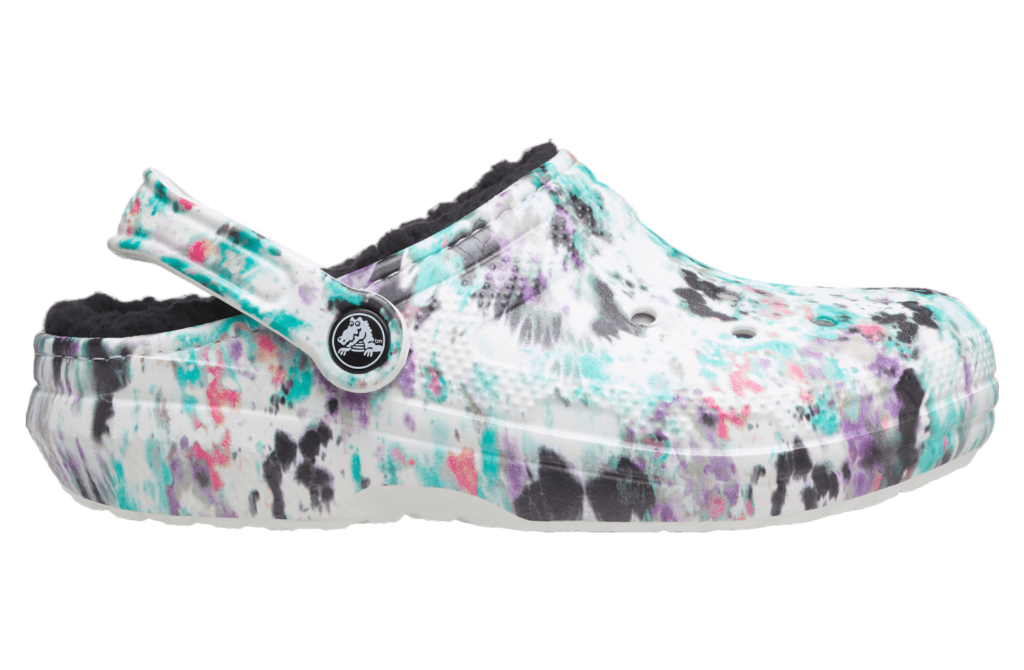 Crocs Classic Lined Tie-dye Clog Pure Water / Multi