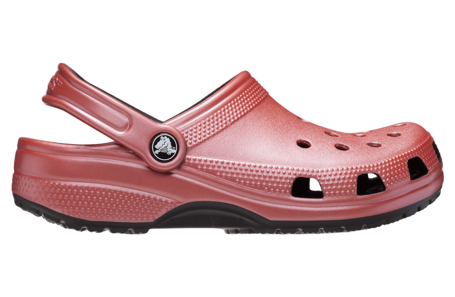 Crocs Classic Metallic Clog Strawberry Wine