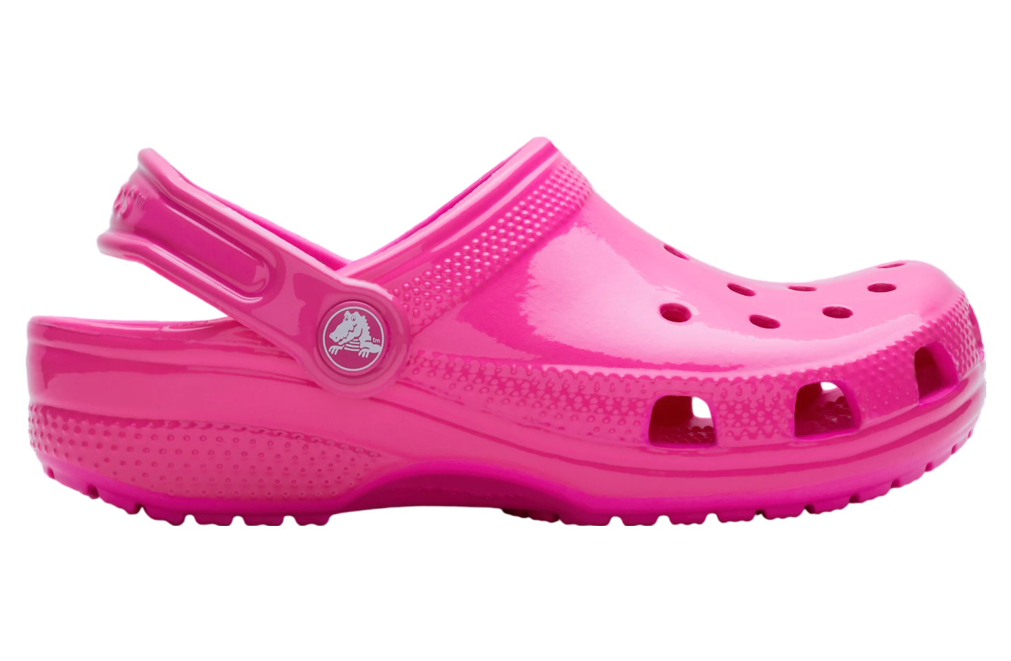 Crocs Classic Neon Highlighter Clog Gs Pink Crush