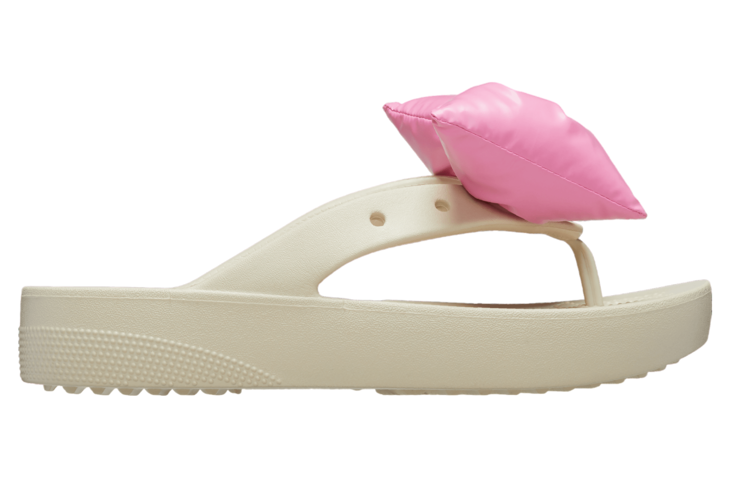 Crocs Classic Platform Bow Flip WMNS Bone