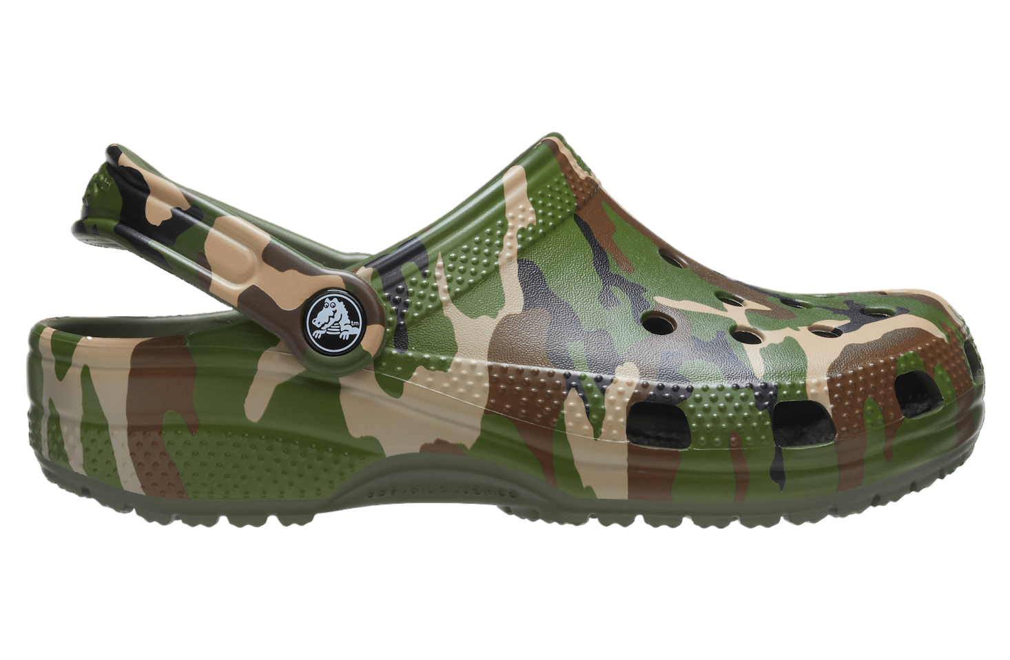 Crocs Classic Printed Camo Clog Army Green / Multi