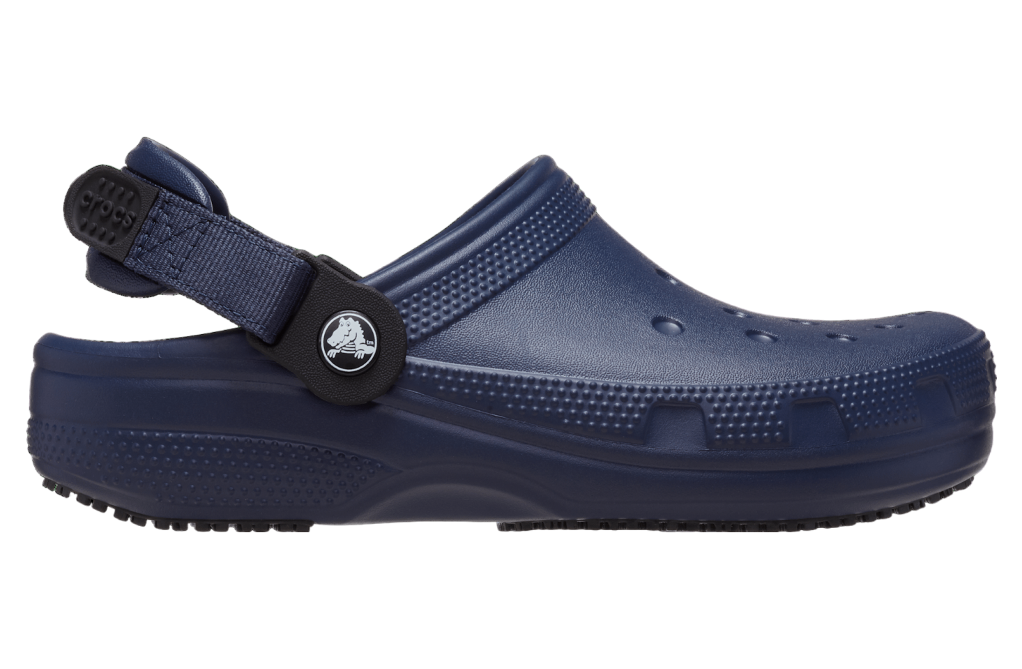 Crocs Classic Slip Resistant Work Clog Navy