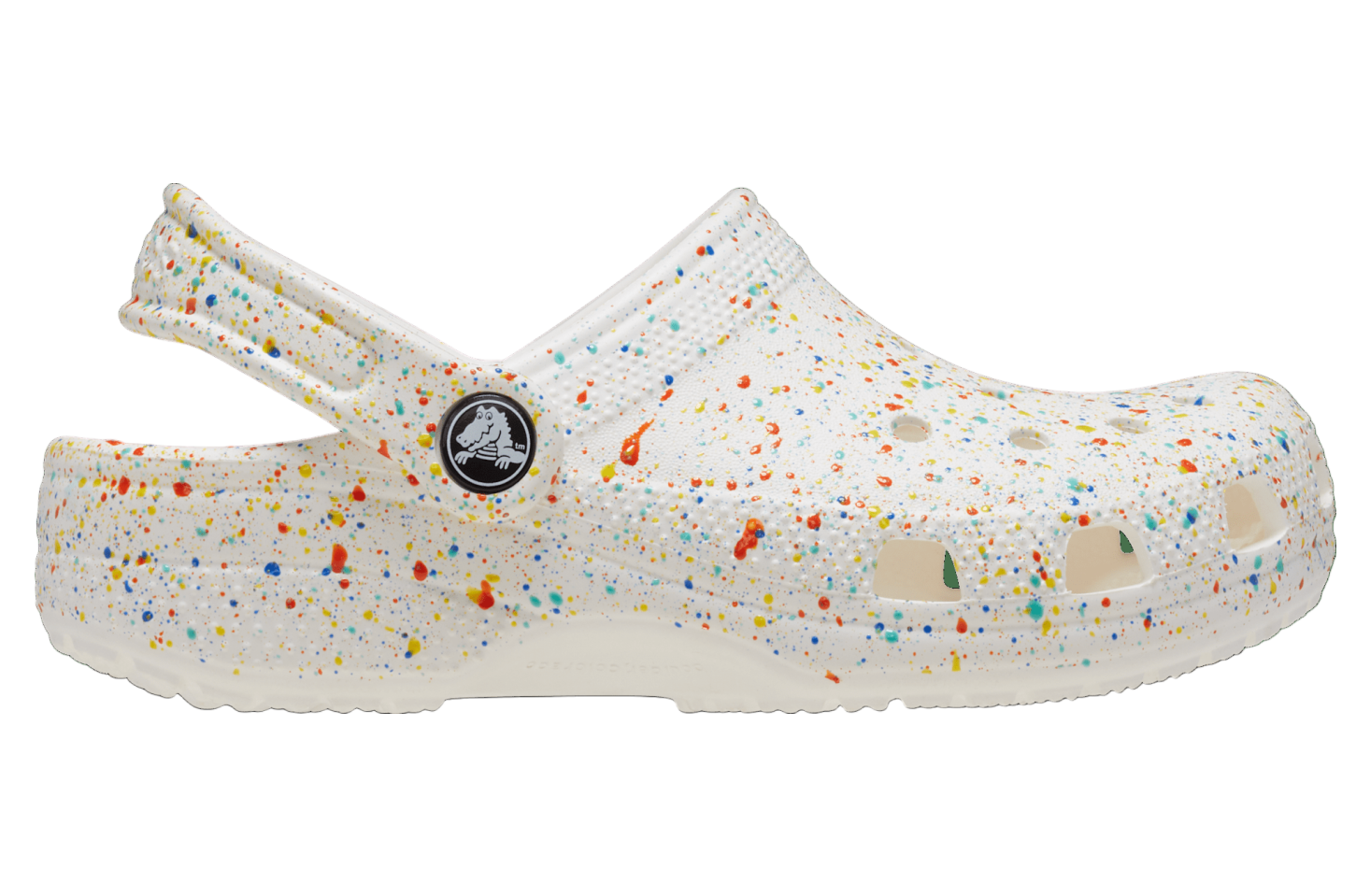 Crocs Classic Splatter Paint Clog GS White / Multi