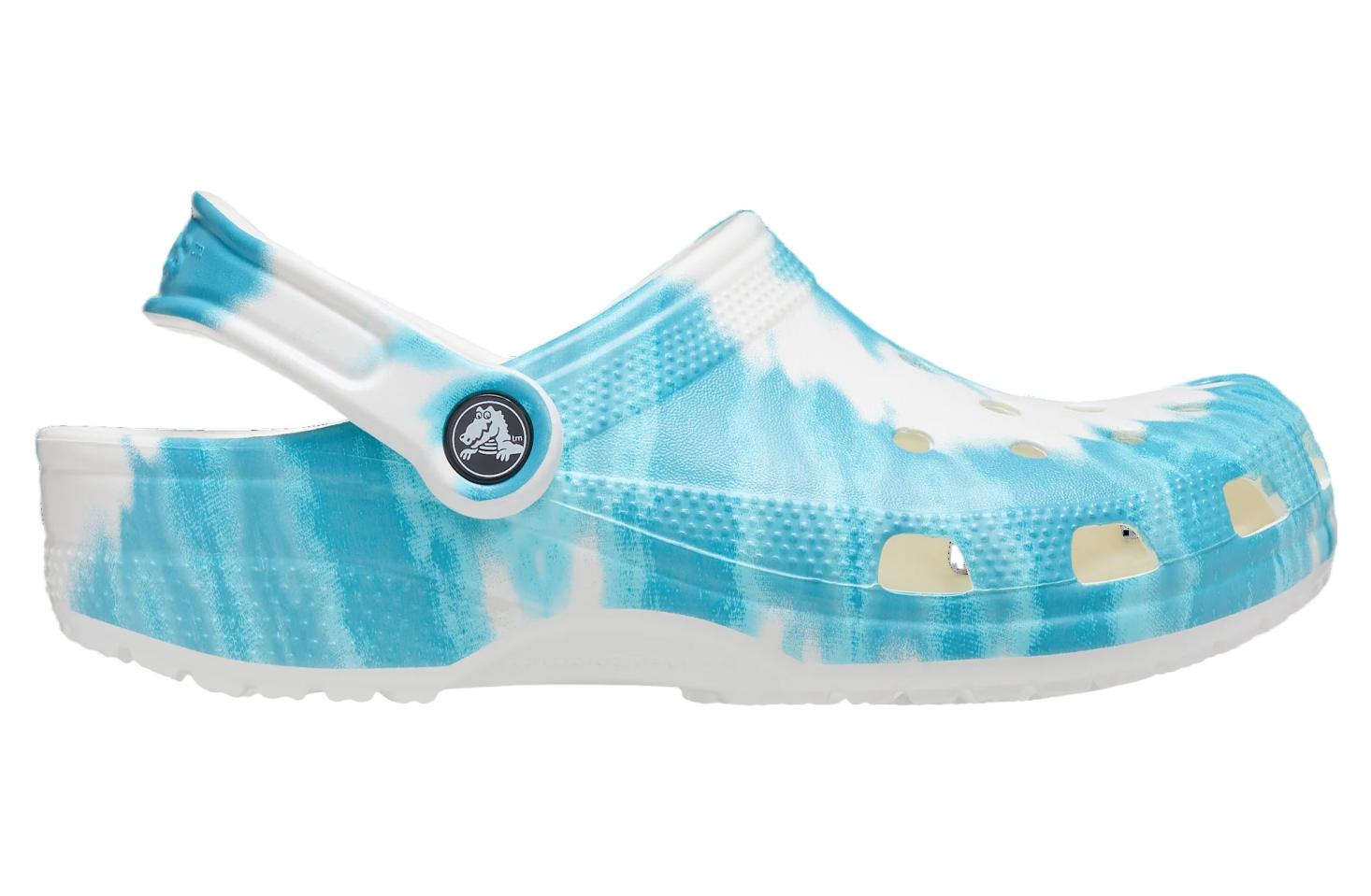 Crocs Classic Tie-Dye Graphic Clog Digital Aqua