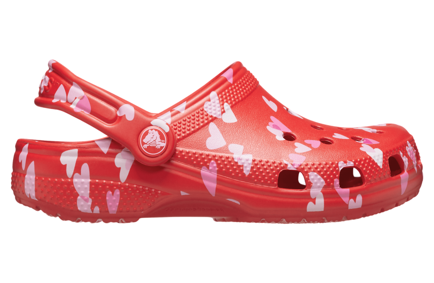 Crocs Classic Valentines Day Clog Gs Cherry Red