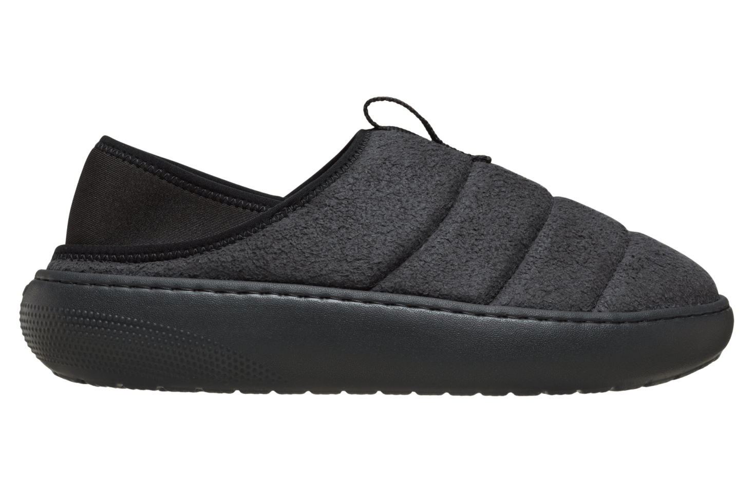 Crocs Classic Vegan Suede Moc Black