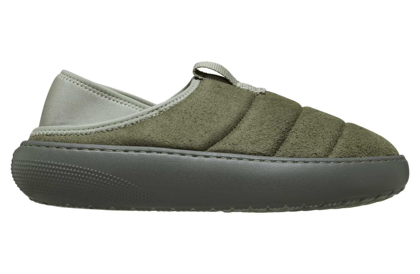 Crocs Classic Vegan Suede Moc Galactic Grey
