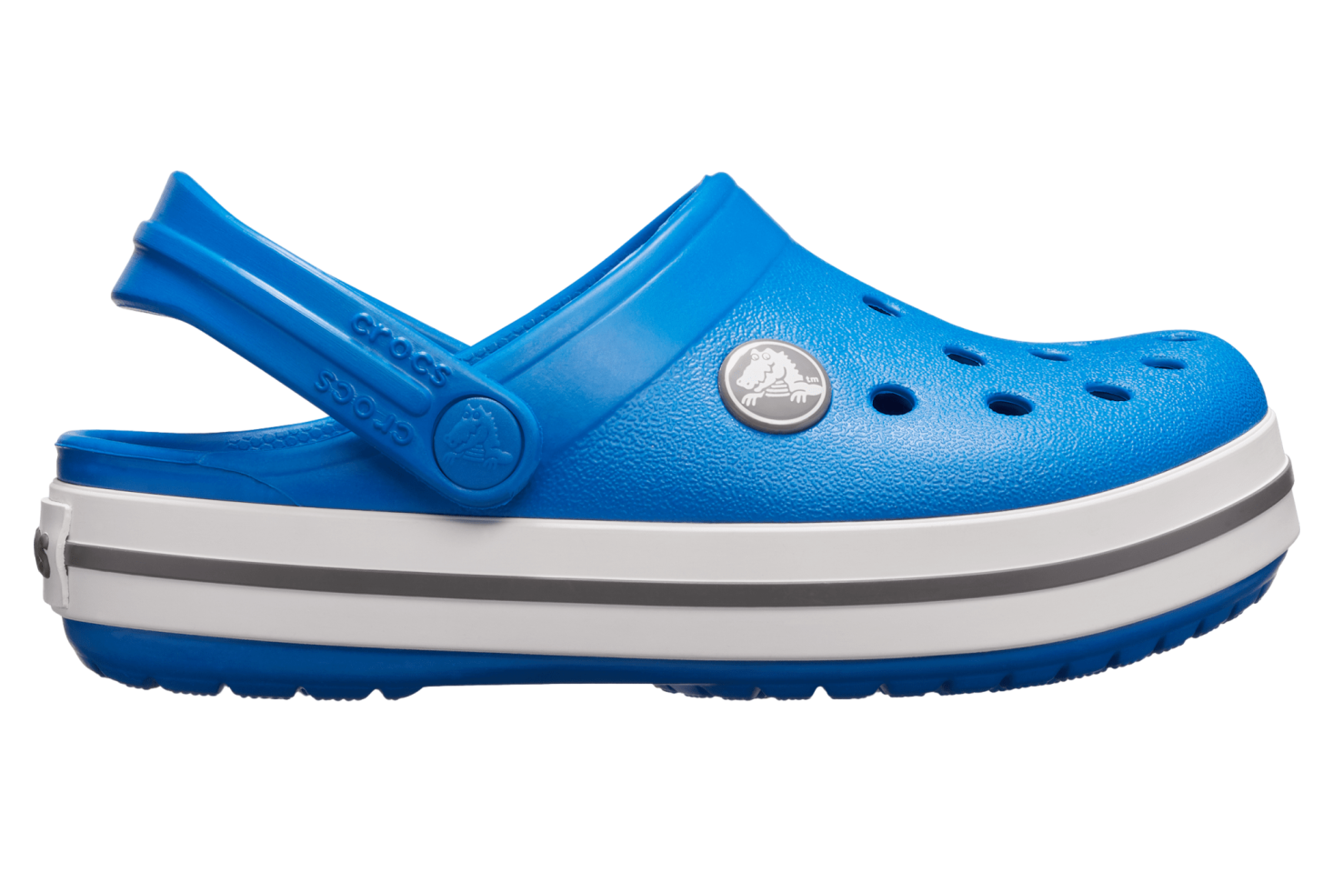Crocs Crocband Clog GS Bright Cobalt / Charcoal