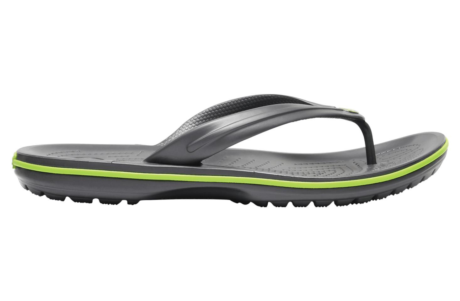 Crocs Crocband Flip Graphite / Volt Green