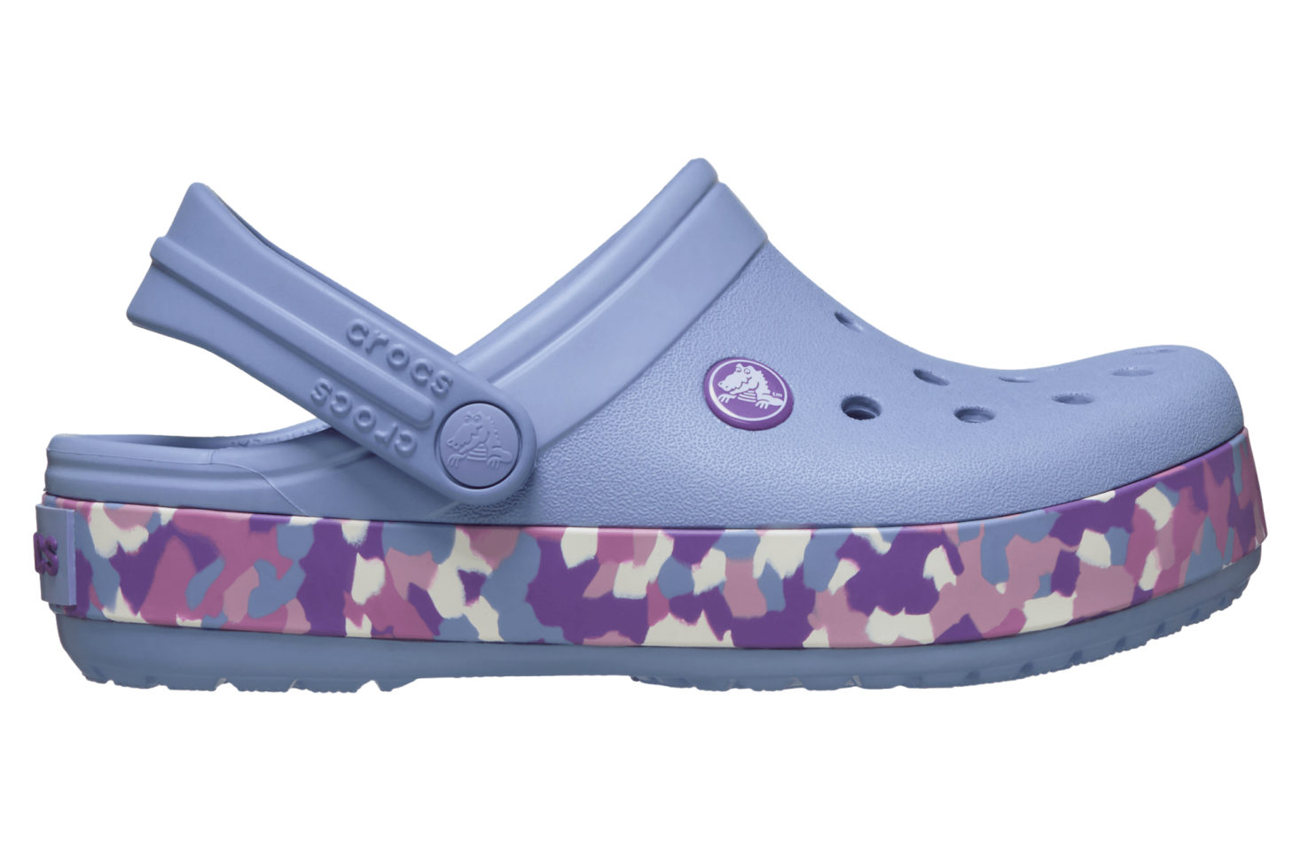 Crocs Crocband Glow Confetti Band Clog GS Blue Haze / Multi