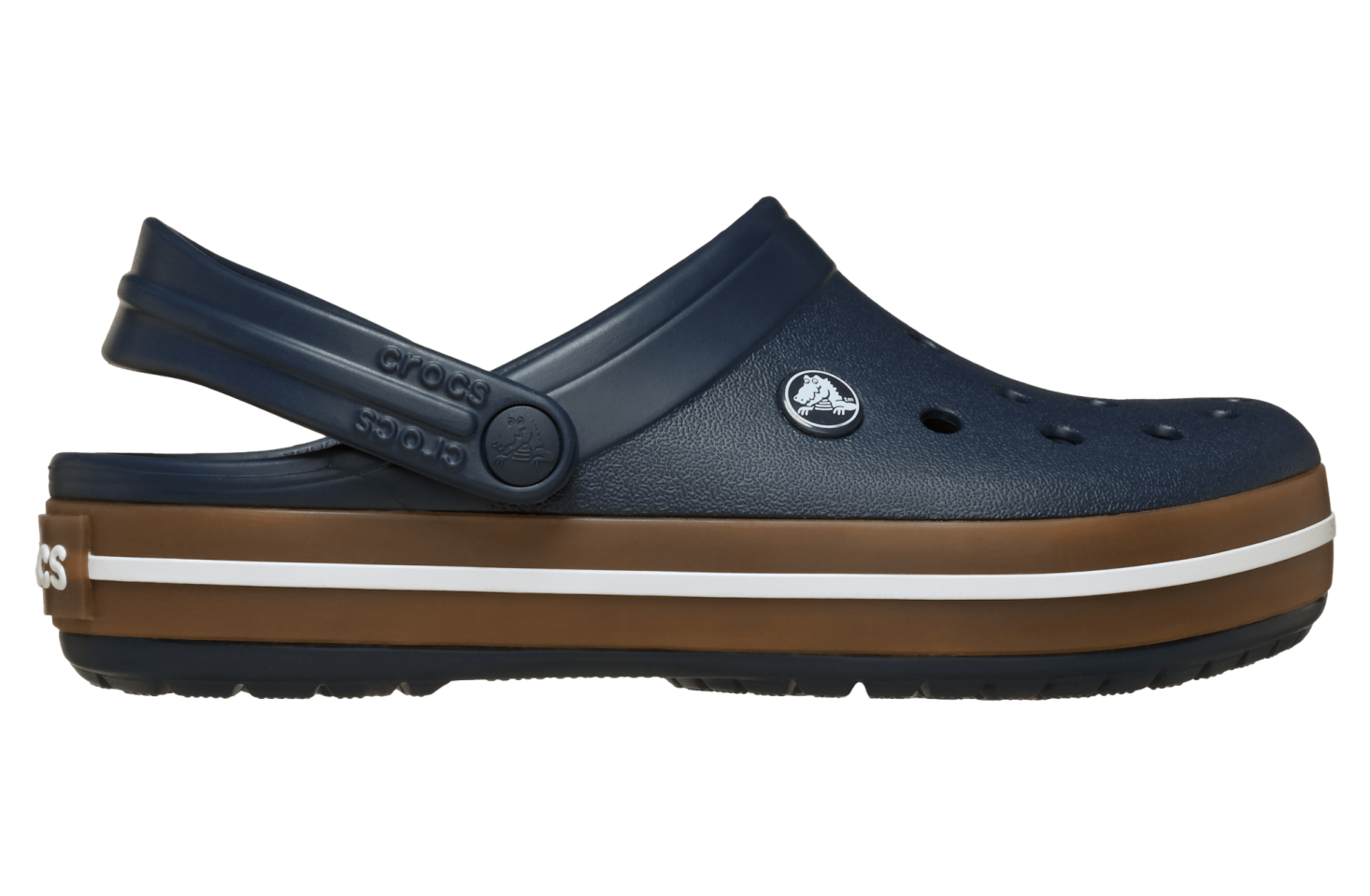 Crocs Crocband Gum Clog Navy