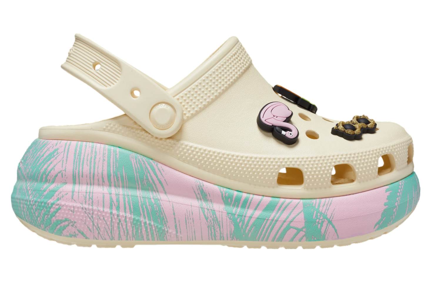 Crocs Crush Spring Break Clog Vanilla / Multi