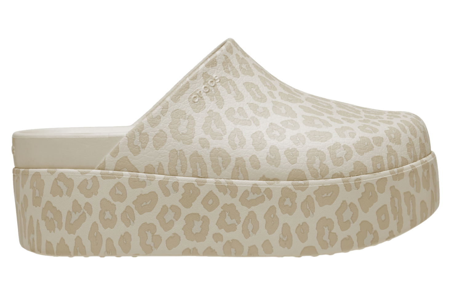 Crocs Dylan Platform Animal Clog WMNS Almond Tint / Leopard