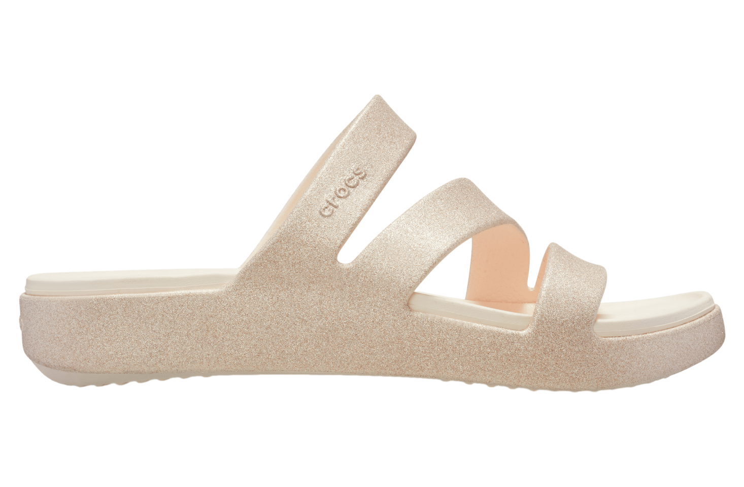 Crocs Getaway Glimmer Strappy WMNS Peach Ice