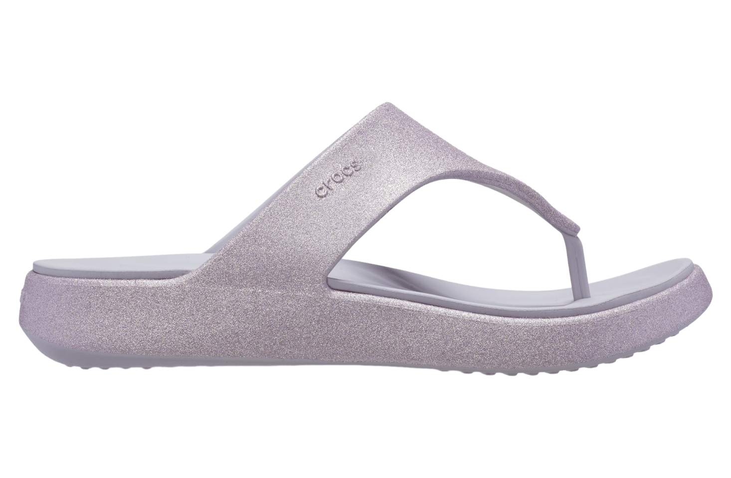 Crocs Getaway Glimmer Triangle Flip WMNS Mauve Mist