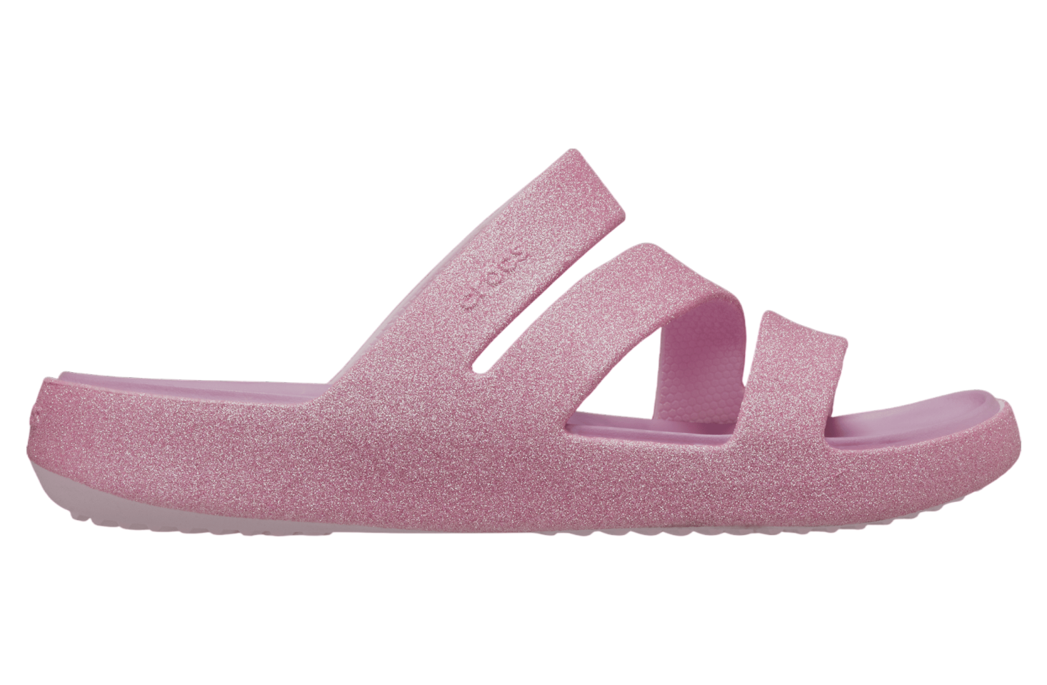 Crocs Getaway Glitter Strappy WMNS Pink Milk