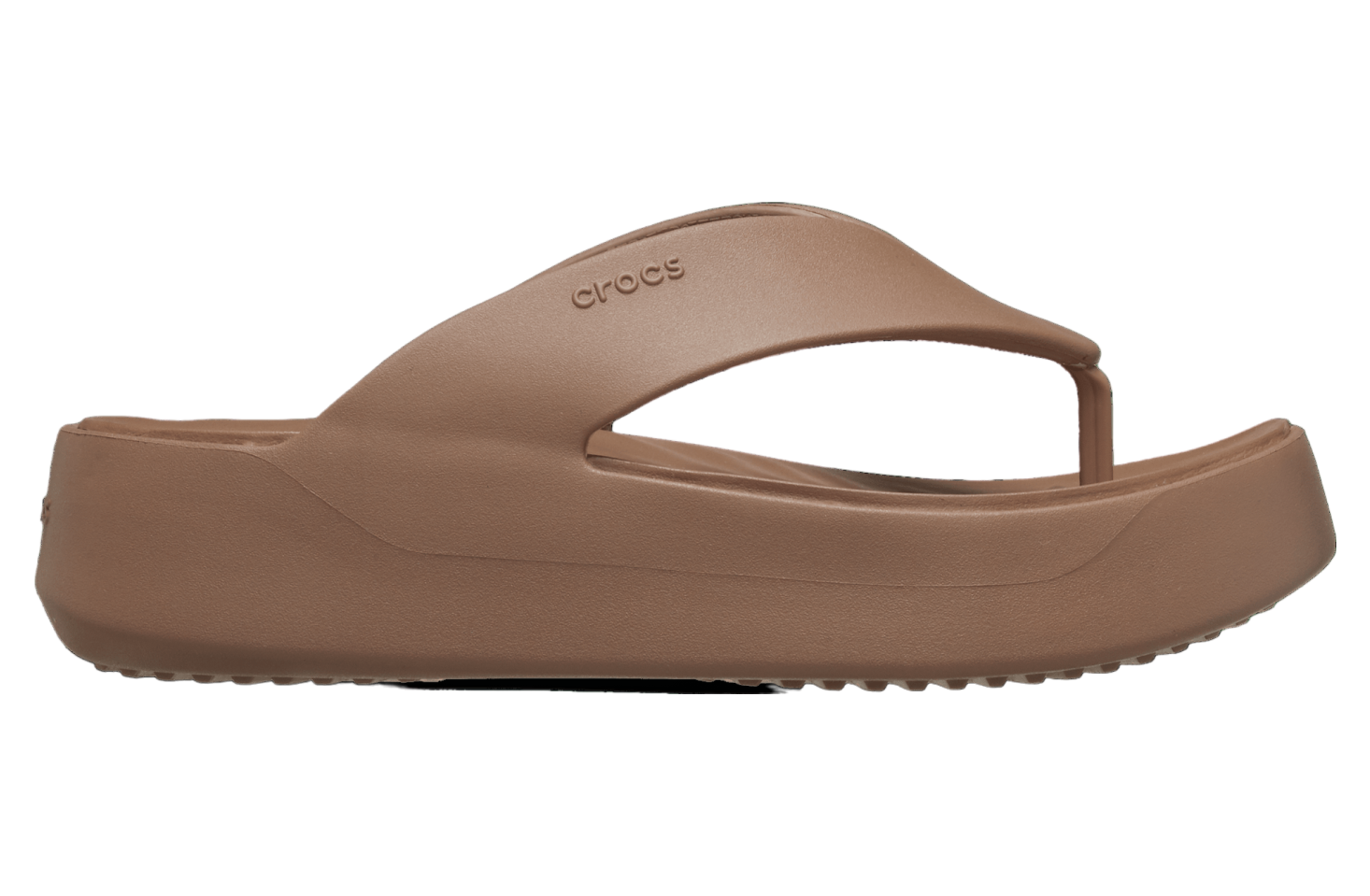 Crocs Getaway Platform Flip WMNS Latte