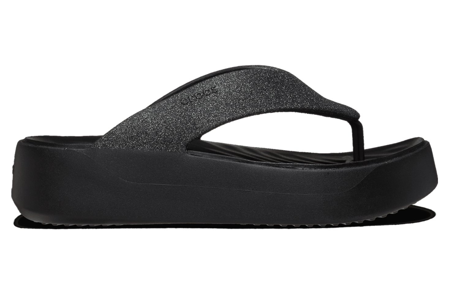 Crocs Getaway Platform Glitter Flip WMNS Black