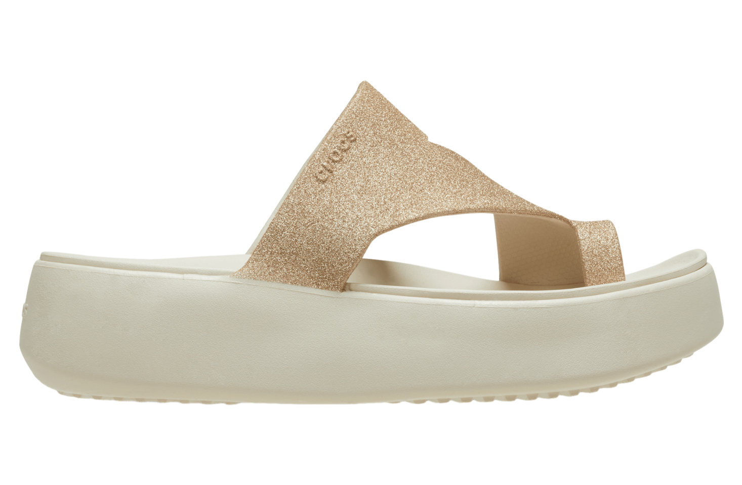 Crocs Getaway Platform Glitter Toe Loop WMNS Stucco